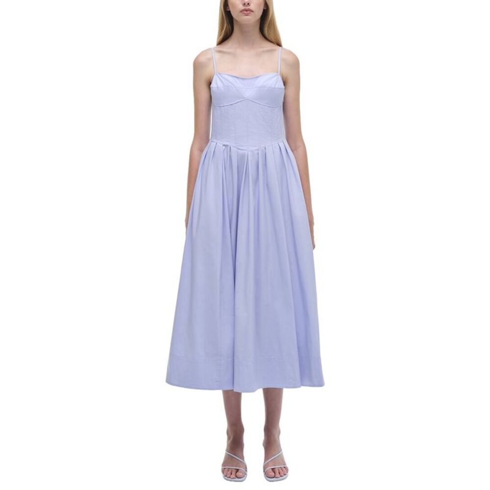 Simkhai Womens  Kittiya Maxi Dress, Blue
